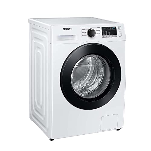 Samsung WW80T4042CE/EG Waschmaschine, 8 kg, 1400 U/min, Hygiene-Dampfprogramm, Trommelreinigung, Selbstreinigende Schublade, Digital Inverter Motor, Weiß