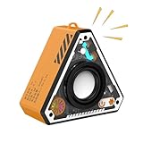 Yorajuy Tragbare Lautsprecher, kleines Outdoor-Lautsprechersystem, externer Desktop-Subwoofer, Bass-Audio-Verstärker, wiederaufladbar, für Strand, Camping, Party