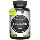 L-Carnitin – 120 Kapseln – Spitzenrohstoff Carnipure® – hochdosiert, ohne Zusätze, in Deutschland produziert, vegan