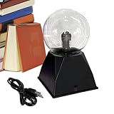 Fmzrbnih Plasmaballlampe – Tragbare Plasmakugel, Berührungsball | USB-Aufladung, Großer Plasmaball, Multifunktionaler Berührungs- Und Geräuschaktivierter Elektrostatischer Ball Für Zuhause Und Schule