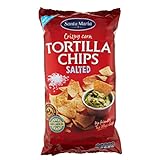 Santa Maria Tortilla-Chips, 475 g, leicht gesalzene Snacking-Maischips, ideal zum Servieren mit mexikanischen Fajita, Burrito, Quesadilla und Enchilada
