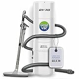 Genial System global Wäscheschacht-Systeme Zentralstaubsauger Genialvac 70 mit Schlauchset (Set mit 10,6m Schlauch)