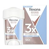 Rexona Maximum Protection Deo Creme Clean Scent Anti Transpirant mit 3x Schutz bei Stress, Hitze & Bewegung 96H extremer Schutz 45 ml