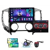 MLXABH Android 13 Autoradio Stereo Carplay Android Auto für Mitsubish-i L200 5 2015-2019 9 Zoll Touchscreen Stereo/4G Wi-Fi/Bluetooth/Lenkradsteuerung/FM RDS DAB+/DSP Multimedia Player (A,NF-1