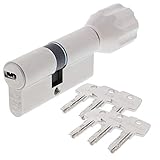 ABUS EC550 Profil-Knaufzylinder Länge Z45/K40mm mit 6 Schlüssel