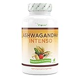Ashwagandha - 180 Kapseln mit 750 mg reinem Extrakt - Premium: 10% Withanoliden - Laborgeprüft - Hohe Reinheit - Vegan - Hochdosiert - Premium Qualität