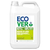 Ecover Spülmittel, Nachfüllpackung, Zitrone und Aloe Vera, 5 l