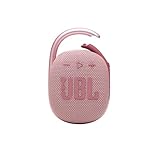 JBL Clip 4 – Tragbarer Mini-Bluetooth-Lautsprecher, großer Audio und ausdrucksstarker Bass, integrierter Karabiner, Lautsprecher für Zuhause, Outdoor und Reisen – (Pink)