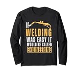 Beste Schweiß-Neuheit für Männer Frauen WIG MIG Schweißer Schweißen Langarmshirt