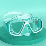COOLOO Taucherbrille Kinder, Schwimmbrille Kinder mit Einer 3D Nasenmaske Schnorchelmaske Kinder für Jungen Mädchen Anti-Beschlag UV-Schutz Wasserdicht 180°Panorama HD, für Kinder 4-16 Jahre