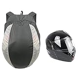 Motorrad Integralhelm Rucksack,28L Sport Wasserdichter Tagesrucksack,Motorradhelm Rucksack Multifunktional,Universal Fußball Basketball Tasche für Fitness,wasserdichter Motorrad-Motorradhelm-Rucksack
