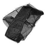 ADOCARN Großes Reißfestes Netz für Outdoor Schaukelstuhl Wetterfestes Polyester Mesh Sonnenschutz und Moskitonetz für Garten Balkon Terrasse für Hängesessel und Hängematten