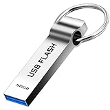 Aogamb USB Stick 512GB Hohe Geschwindigkeit Speicherstick 3.0 Metallisch USB Sticks Mini USB Drive Tragbar Flash Drive angebrachter Metallring für Dateiablage und Datenübertragung