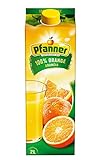 Pfanner 100% Orange – Fruchtsaft mit fruchtig-mildem Geschmack und Vitamin C – 100% Orangensaft ohne Zuckerzusatz (1 x 2 l)