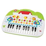 Simba 104018188 - ABC Tier-Keyboard, mit verschiedenen Sounds und Einstellfunktionen, 28x39cm, ab 3 Jahre