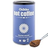 Chikko Not Coffee Bio Zichorienkaffee Kaffee, 150g - Koffeinfreie Instant-Alternative zu Kaffee - Ohne Zusatzstoffe - 100% Europäische Zutaten - Frei von Zusatzstoffen und Chemikalien