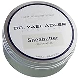 Dr. Yael Adler ®'s Premium-Sheabutter (100% rein & unraffiniert) (100 ml) — aus handverlesenen Nüssen von Wildsammlung in Ghana: schützt, pflegt und repariert Haut und Haar · fair und nachhaltig