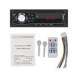 Tyatocepy Autoradio Audio Automotivo Bluetooth mit USB-Karte, TF, FM-Radio, MP3-Player, PC-Typ: 12 Pin -1028