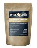 InterVanilla Bourbon Vanilleschoten 25 Stück, 12-13 cm Vanille Schoten in Premium Qualität aus Madagaskar zum Backen, Kochen und Süßspeisen. Vanilla Pods