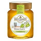 Breitsamer Honig Münchner Lindenhonig 250g flüssig - Eine süß-würzige Honig-Spezialität direkt aus München (1 x 250g)