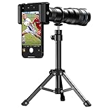 Apexel HD 36X Teleobjektiv für Smartphone, Handy objektiv mit Stativ für iPhone, Samsung Huawei und die meisten Smartphones