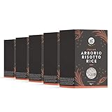 Amazon-Marke: Happy Belly Select Arborio Risottoreis, 1kg, 5er-Pack