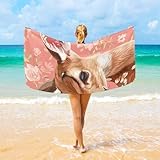 Saunatücher Charmantes REH Sandfrei Badetücher Saugfähig Schnelltrocknend Badehandtücher Für Schwimmen Camping Sauna 80X130Cm