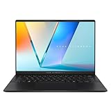 ASUS Vivobook S14 | Neutral Black | 14' WUXGA OLED | Core Ultra 7 256V | RAM: 16GB (DDR5) | SSD: 500GB | RGB beleuchtete Tastatur | Copilot+ PC | Windows 11 Pro #mit Sicherungsstick