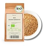 Kamelur Bio Sesam geröstet (1kg) - Sesamsamen geröstet aus kontrolliert biologischem Anbau