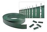 Casanoov PVC Sichtschutzstreifen 60m BALDO B.46mm Grün