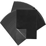 100 Blatt Kohlepapier Transferpapier Schwarz Durchschlagpapier Pauspapier Kopierpapier Kohletransferpapier Nachzeichnen Graphitpapier Kohle Transfer Papier
