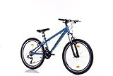 BERLIN BIKE Mountainbike MTB1 24 Zoll Kinderfahrrad - blau
