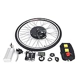 TaNeHaKi 28 Zoll Vorderrad E Bike Conversion Kit Elektrofahrrad Umbausatz Umrüstsatz Bike Fahrrad Kit Ebike Nachrüstsatz Vorderradaufhängung 48V 1000W