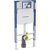 Geberit Bambini Duofix Element, für Kinder- und Kleinkinder-Stand-WC, 97 cm, mit Sigma UP-Spülkasten 12 cm, 111.922.00.5