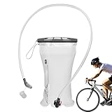 Rucksack Wasserblase | Trinkbeutel für Rucksackreisen – 2 l Trinkblase für Camping, Radfahren, Laufen, Rucksackreisen, auslaufsichere Wasserspeicher-Aufbewahrungstasche, Einzelnes Attribut, Refer to