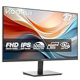 KOORUI MB27V29F 27 Zoll Monitor, FHD 1920 x 1080 100Hz PC Monitor, Adaptive Sync HDMI 1.4, Eye Care Bildschirm, -5° bis 15° neigbar, VESA 100 x 100mm