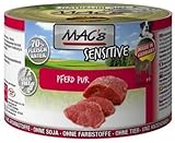 MACs Dog Pferd Pur | 6X 200g Hundefutter nass