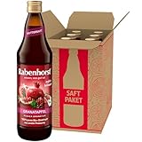Rabenhorst, Bio Granatapfel Muttersaft 6er Pack x 0.7 l, GranatapfelGranatapfel, 4200 milliliter, (Pack of 6)