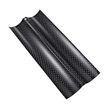 NAMOARLY Französischer Brot stehen französische Brotpfannen Brotspeicherbehälter Tablett Gärblech Brote Backrost zum Backen im Ofen Brotformen zum Backen Brotbrot Black