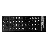 Limtula Langlebige Tastatur für Russisch/Französisch/Spanisch/Japanisch/Deutsch/Arabisch/Koreanisch/Italienisch