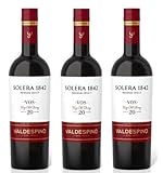 3x 0,5l - Valdespino - Solera 1842 - Oloroso - VOS - Jerez-Xérès-Sherry D.O.P. - Andalusien - Spanien - Sherry süß