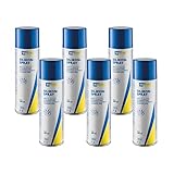 CARTECHNIC 6X Silikonspray Gleitmittel Trennmittel Pflegemittel Schutzmittel 300 ml