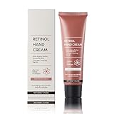 Retinol Anti-Aging Handcreme, Retinol Moisture Hand Cream für Nahrhafte Hand, Leichte Anti-Aging-Hand-Feuchtigkeitscreme für Handfalten, 24H Feuchtigkeit für straffe & jugendliche Hände (1P, 50G)