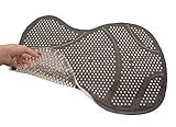 Engel Reitsport | Gel-Basic-TRA | Gelpad Basic transparent | helles Gel Sattelkissen | optimale Druckverteilung | Antirutsch | perforiert