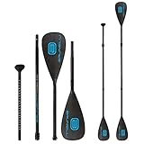 Brunelli Carbon PRO Kajak Dual Tech Paddle SUP Paddel 2-in-1 SUP & Kajak Paddel