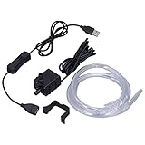 DC5521 Sockel Wasserpumpe 12 V 5W Niederdruck -Tauchpumpen Pumpe Solar angetriebenes Auto Aquarium für industrielle, kleine Haushaltsgeräte Wasserzirkulationskühlung verwendet