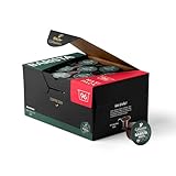 Tchibo Cafissimo Vorratsbox Espresso Brasil Kaffeekapseln, 96 Stück (Espresso, ausdrucksstark mit Nussnote), nachhaltig & fair gehandelt