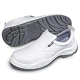 BWOLF ASTRAL S2 SRC Arbeitsschuhe Herren und Damen Kochschuhe Herren/Damen wasserdicht, ölbeständig, rutschhemmend mit atmungsaktiven Einlegesohlen (Numeric_41)