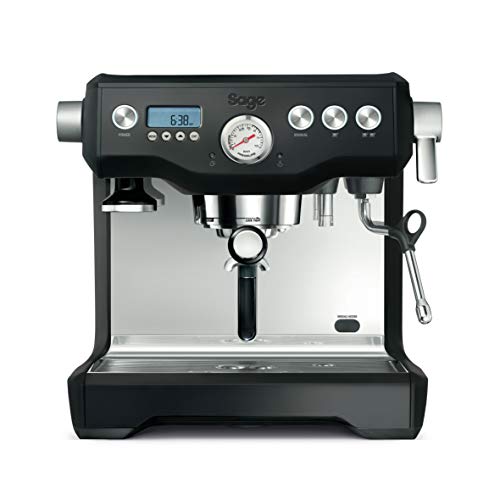 Sage Appliances Dual Boiler Kaffeemaschine Espressomaschine, Schwarz matt, BES920