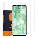 Carantee 2 Stück 3D Schutzfolie für Panzerglas für Samsung Galaxy S9 Plus, HD Anti-Blasen Galaxy S9 Plus Displayschutzfolie, Anti-Staub Anti-Kratzer Panzerglasfolie Schutzglas für Samsung S9 Plus